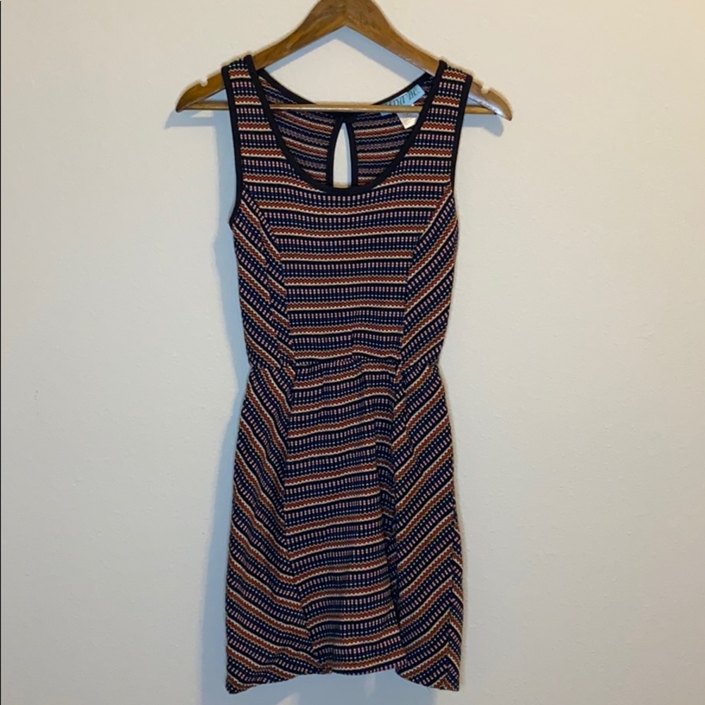 Francescas Small Winter Patterned Dress - image 1